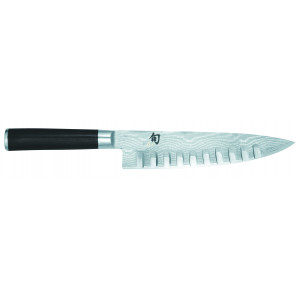 Couteau de Chef 20 cm Lame Alvéolée Shun Classic Damas Kai