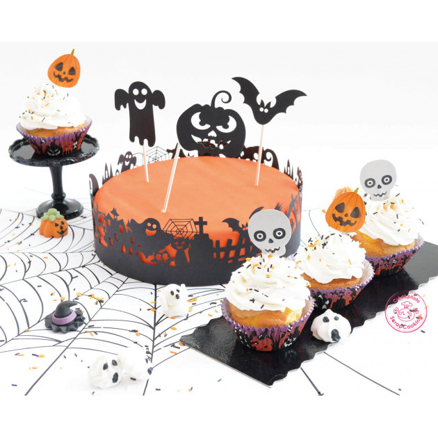 Kit Décoration Gâteau Halloween Scrapcooking : achat, vente - Cuisine Addict