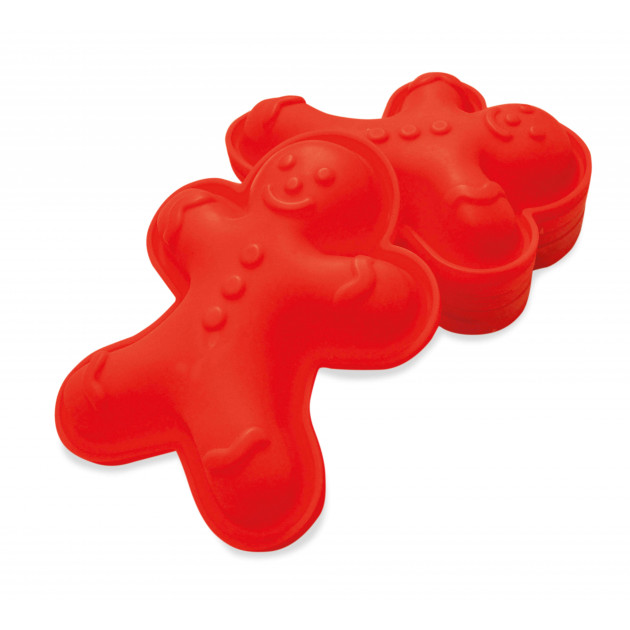 Moule gâteau silicone bonhomme pain d'épice Scrapcooking
