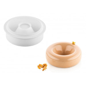 Moule Silicone Savarin Oblio Ø 18 cm x H 6 cm Silikomart Professional Moule Silicone Savarin Oblio Ø 18 cm x H 6 cm Silikomart Professional