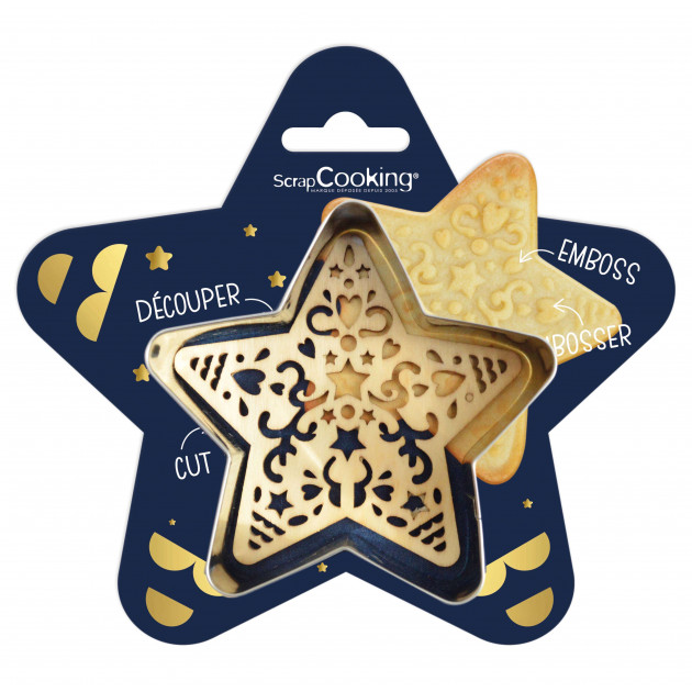 Kit Biscuit de Noël Étoile 8,8 cm Scrapcooking : achat, vente