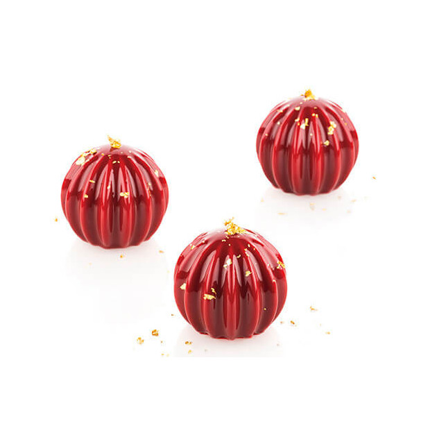 Entremets fait avec le Moule Silicone 6 Sphères