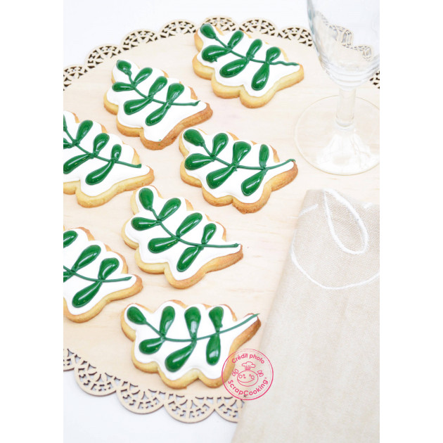 Réalisation pâtisseries avec le colorant vert alimentaire en poudre Scrapcooking Réalisation pâtisseries avec le colorant vert alimentaire en poudre Scrapcooking