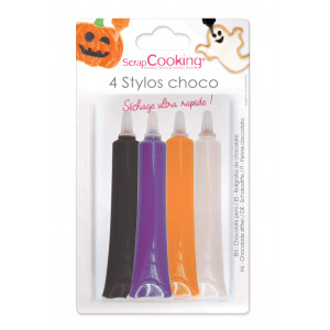 Stylo Chocolat ScrapCooking - ChocoStylo 23 g, décorations gâteaux