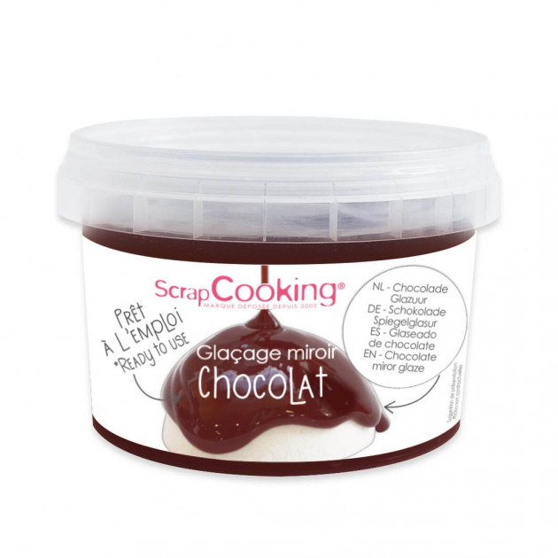 Glaçage Miroir Chocolat 300 g Scrapcooking