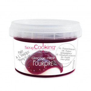 Glaçage Miroir Pourpre 300 g Scrapcooking Glaçage Miroir Pourpre 300 g Scrapcooking