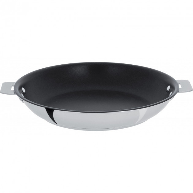 Poêle wok antiadhésive 32 cm poignée amovible induction