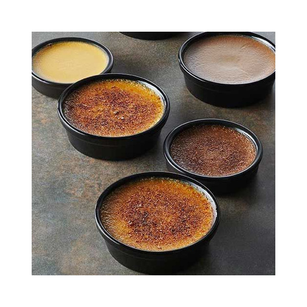 Recette Crème brûlée au Chocolat Lait Jivara 40% Valrhona