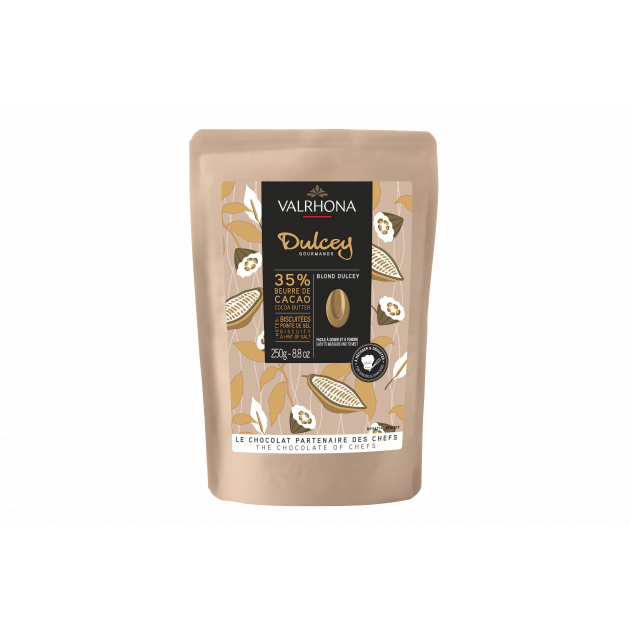 Chocolat de Couverture Blond Dulcey 35% 1kg Valrhona