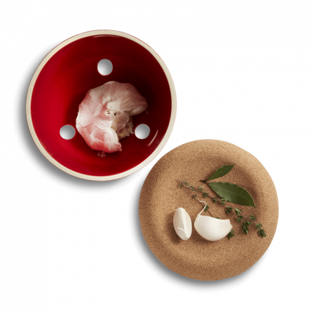 Boîte à Ail en Céramique Boîte à Ail en Céramique