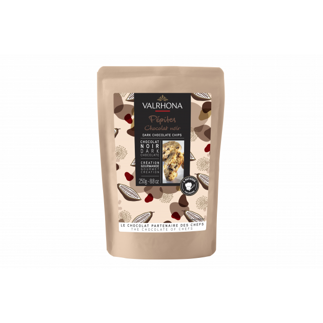 Pépites de Chocolat Noir 250g Valrhona