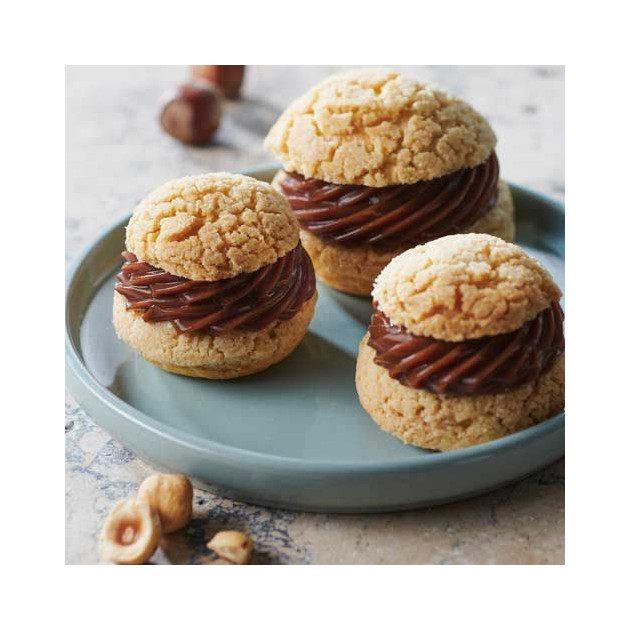 Choux au Praliné Amandes Noisettes 50% Valrhona