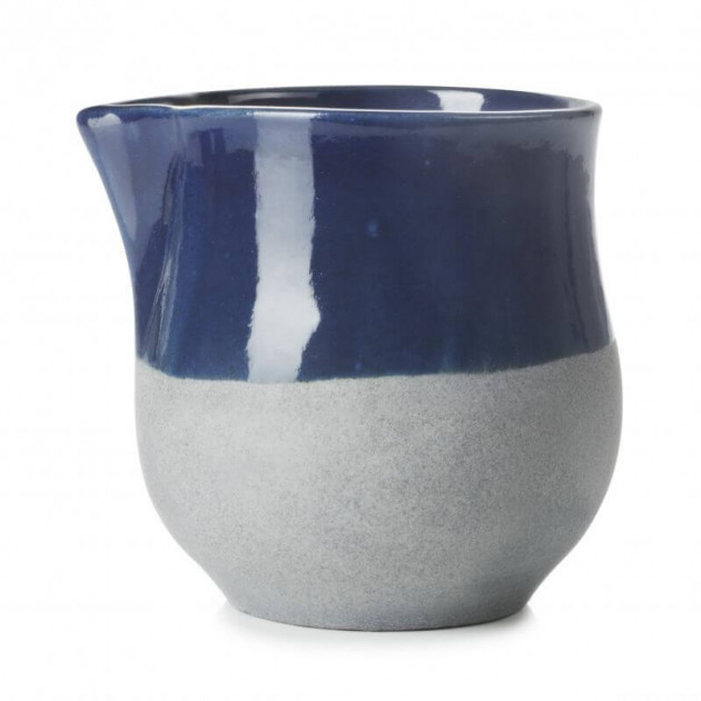 Pot à crème bleu Indigo Revol