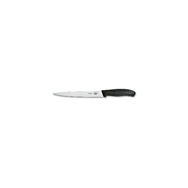 Couteau Filet de Sole 20 cm Lame Flexible Noir Victorinox