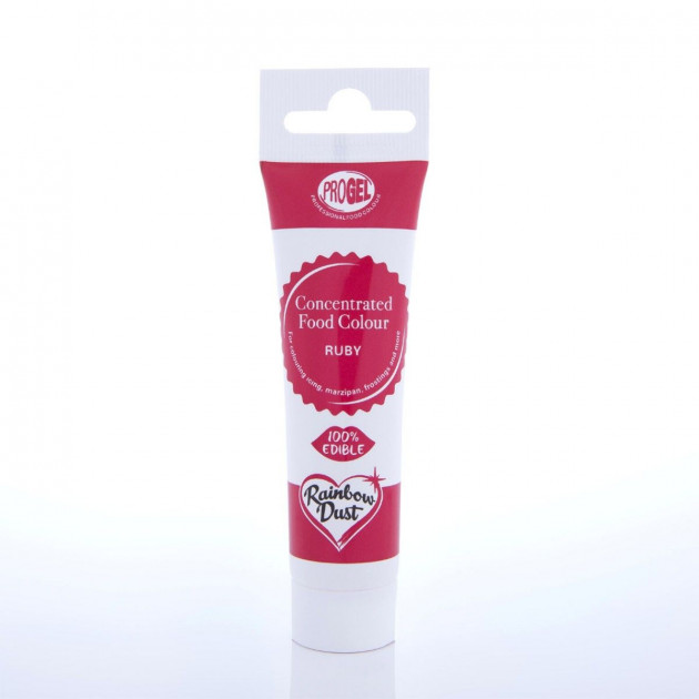 Colorant alimentaire gel rouge 20g