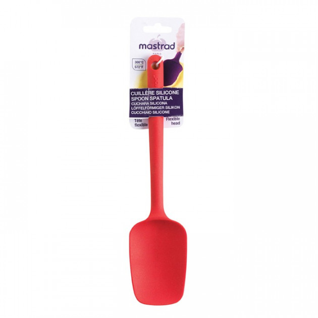 Emballage Spatule Cuillère Silicone Rouge 27,5 cm Mastrad