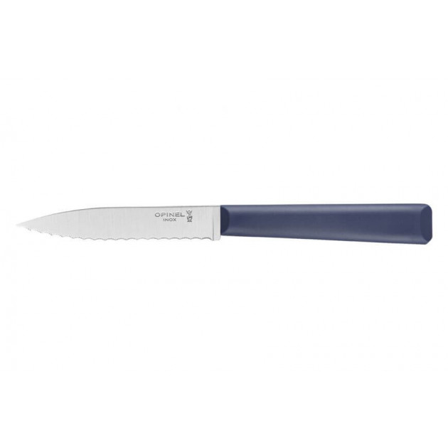 Couteau d'Office 10 cm Cranté Bleu Les Essentiels Opinel