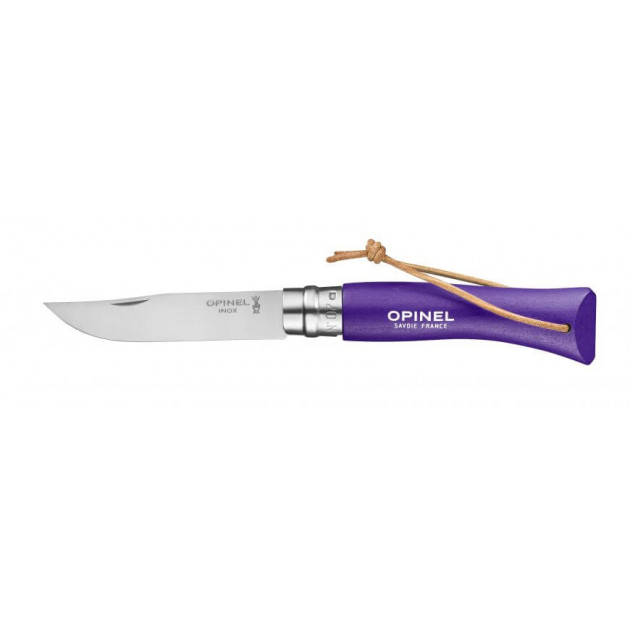 Couteau N°7 Baroudeur Violet Colorama Opinel