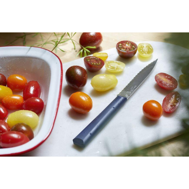 Couteau Cranté Bleu Opinel