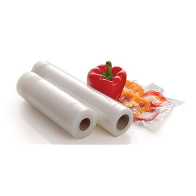 Lot 2 Rouleaux Sacs Thermosoudables 20 cm x 6.70 m FoodSaver