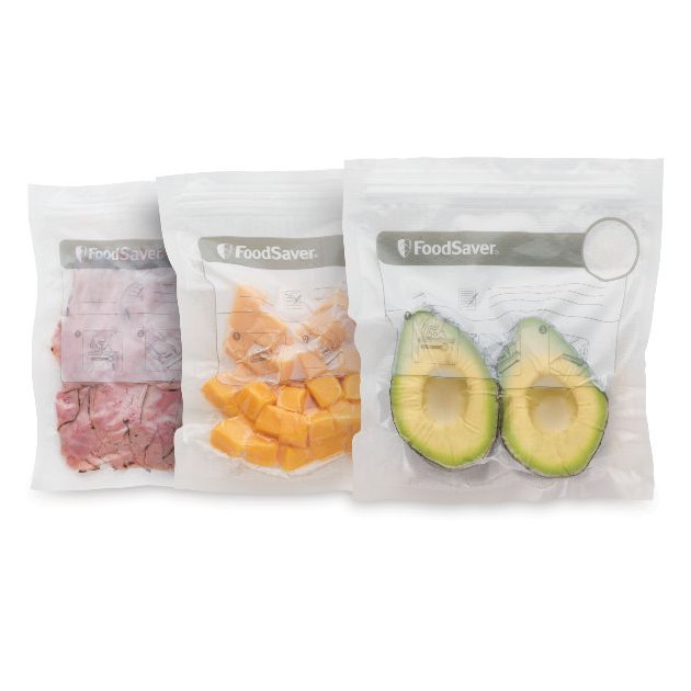 Lot 26 Sacs avec Fermeture Zip à Glissière 0.95L FoodSaver -  , Achat, Vente