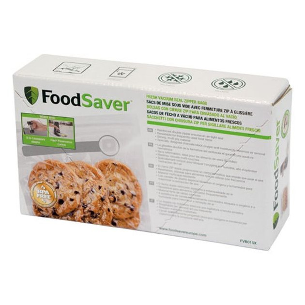 Emballage 26 Sacs avec Fermeture Zip à Glissière 0.95L FoodSaver