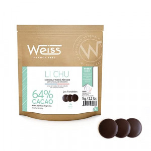 Chocolat Noir 64% Li Chu 1 kg Weiss Chocolat Noir 64% Li Chu 1 kg Weiss