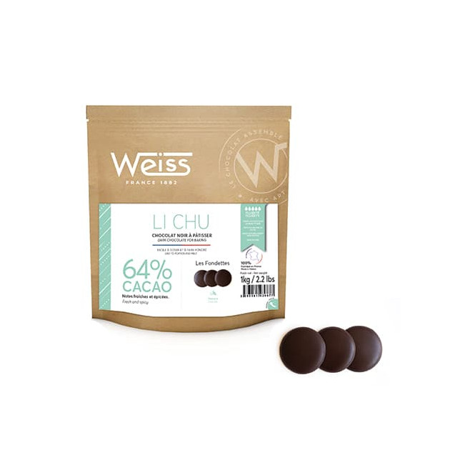 Chocolat Noir 64% Li Chu 1 kg Weiss