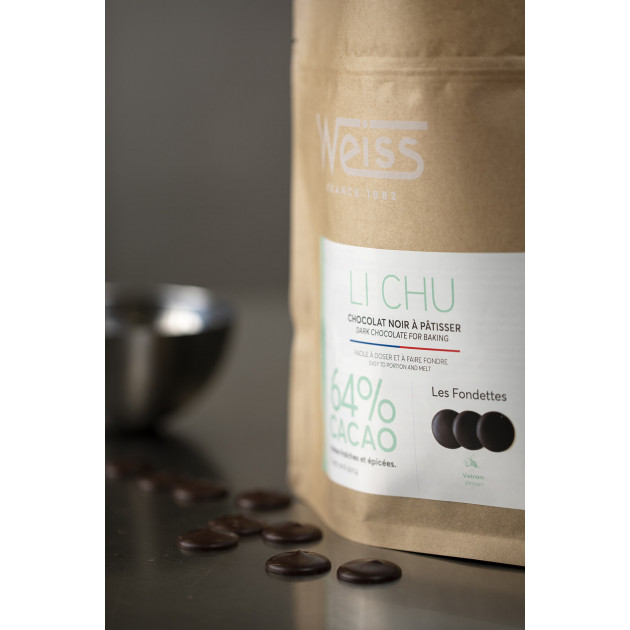 Chocolat de Couverture Li Chu 64% Chocolat de Couverture Li Chu 64%