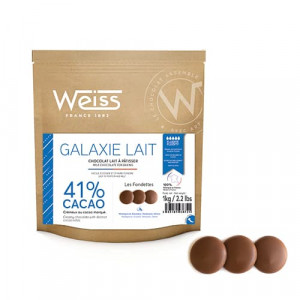 Tablette de Chocolat Blanc Rouge Baiser 29% 90 g Weiss : achat, vente -  Cuisine Addict