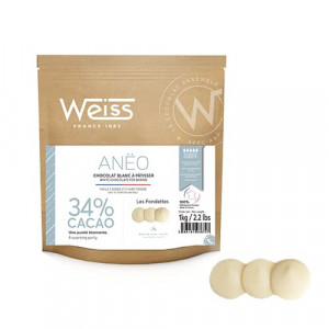 Chocolat Blanc 34% Anëo 1 kg Weiss Chocolat Blanc 34% Anëo 1 kg Weiss