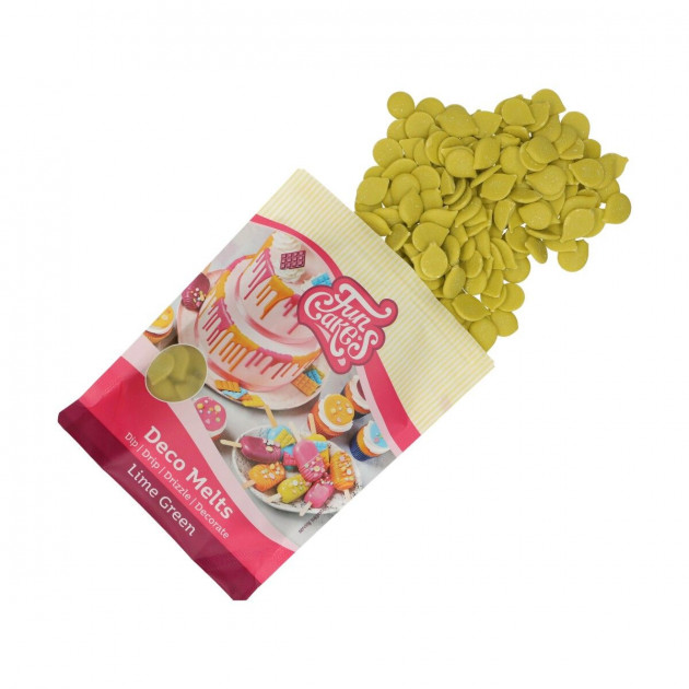 Décorations à fondre Citron Vert 250g FunCakes