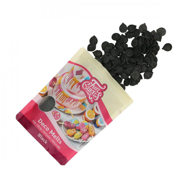 Deco Melts Noir 250g FunCakes