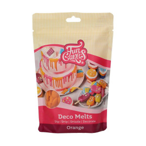 Pistoles Deco Melts Orange 250g FunCakes Pistoles Deco Melts Orange 250g FunCakes