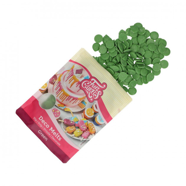 Deco Melts Vert 250g FunCakes