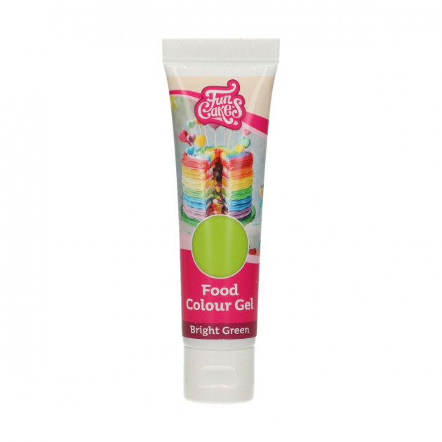 Colorant gel alimentaire Vert clair FunCakes 30 g