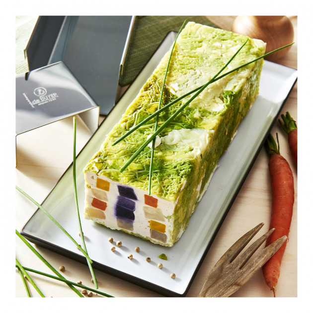 Recette Terrine avec Gouttière à Bûche Rectangulaire De Buyer
