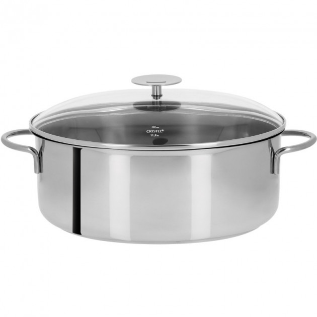 Faitout Mutine Ã˜ 24 cm Manche Amovible Inox Cristel