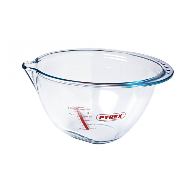 Jatte Graduée en Verre Ø30 cm 4,2 L Expert Bowl Pyrex