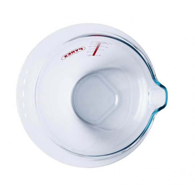 Jatte en verre avec graduations Jatte en verre avec graduations