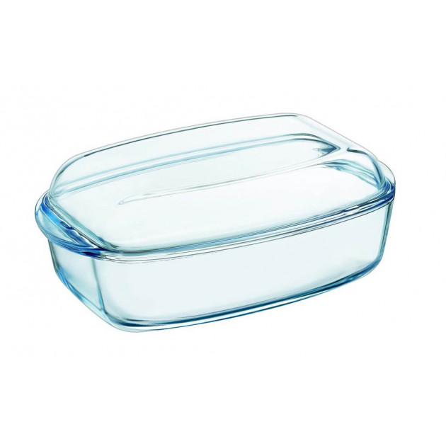 Cocotte en Verre Rectangulaire 37 x 22 cm 6,5 L Essentials Pyrex