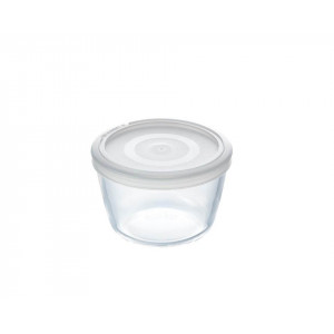 Boîte de Conservation en Verre Ronde 12 cm 0,6 L Cook & Store Pyrex