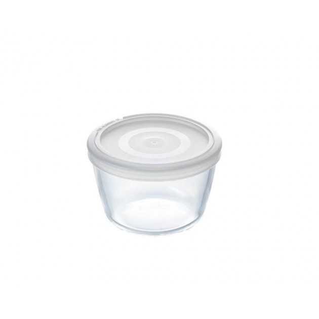 Boîte de Conservation en Verre Ronde 12 cm 0,6 L Cook & Store Pyrex