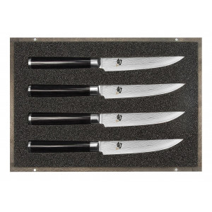 Set de Couteaux à Steak 12 cm Shun Classic Damas Kai Set de Couteaux à Steak 12 cm Shun Classic Damas Kai