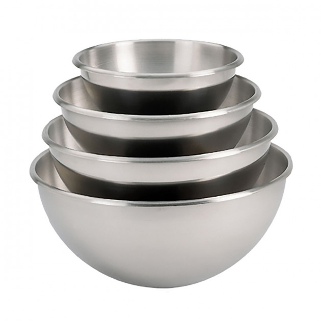 Cul de Poule Demi-Sphérique Inox Ø 20 cm De Buyer