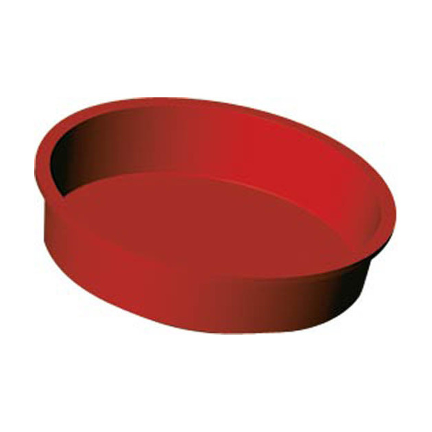 Moule à gâteau rond en silicone 18 cm