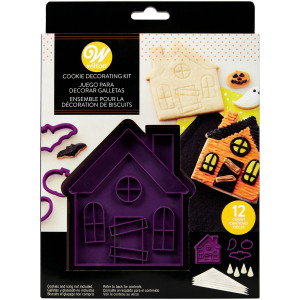 FIN DE SERIE Kit Biscuits Maison Hantée Halloween Wilton FIN DE SERIE Kit Biscuits Maison Hantée Halloween Wilton