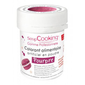Colorant Alimentaire en Poudre Pourpre 5g Scrapcooking Colorant Alimentaire en Poudre Pourpre 5g Scrapcooking