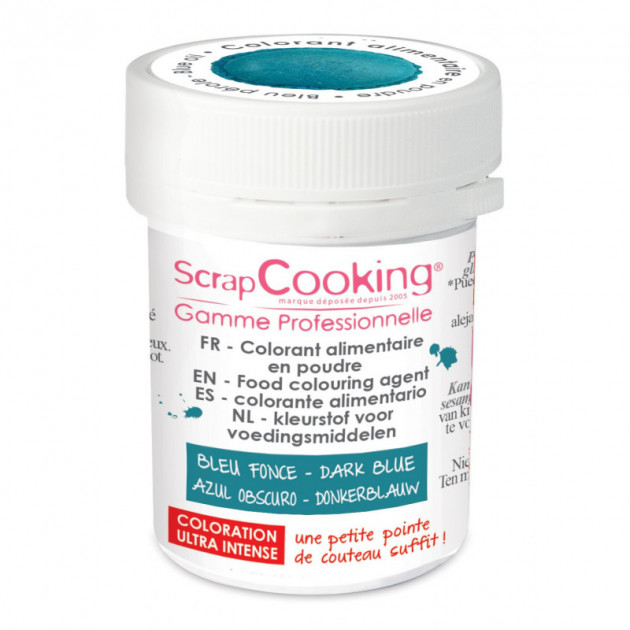 Scrapcooking - Colorant Alimentaire Chocolat Rouge 5 g - Les