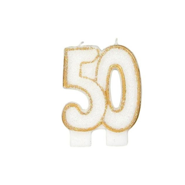 Bougie Anniversaire 50 ans Gatodeco